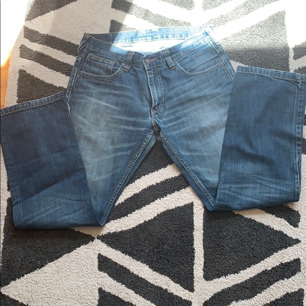 Levi blue jeans